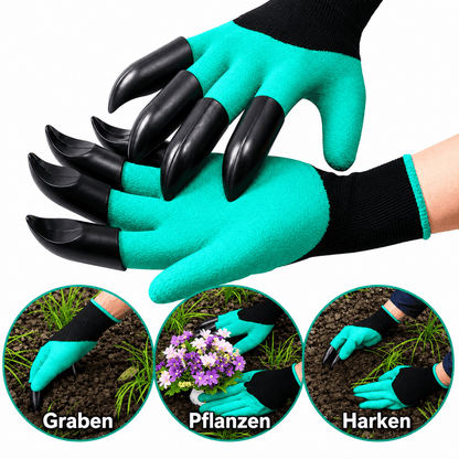 Gartenhandschuhe mit Krallen