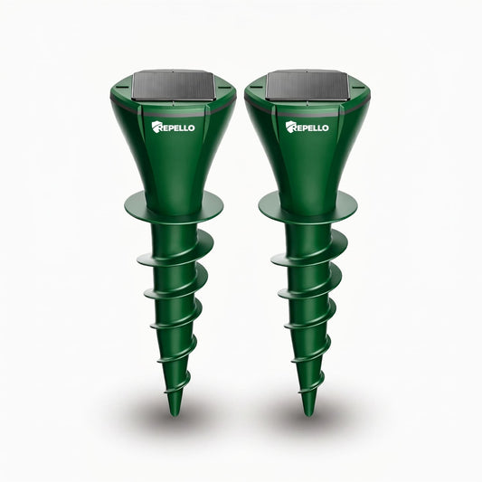 Sonic Pulse Pro™ | Abwehr gegen Maulwürfe, Wühlmäuse und Schlangen